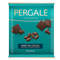 PERGALĖ PERGALĖ Dark 72% Cocoa Chocolate 200 g 200g