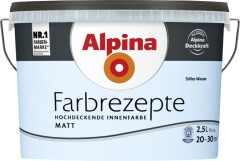 ALPINA Valmistoonitud farbr matt stilles wasser 2,5l