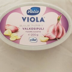 VALIO VIOLA Laktoosivaba  toorjuust küüslauguga 200g