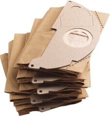KARCHER Popieriniai filtrų maišeliai KARCHER, siurbliui WD 2, 5 vnt. 5pcs