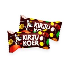 KALEV Kirju koer cocoa candy roll with biscuit and marmalade pieces 1kg