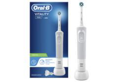 ORAL-B Elektrinis dantų šepetėlis ORAL-B Vitality D100 White 1pcs