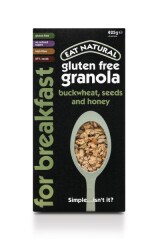 EAT NATURAL Gluteenivaba Super granola tatra, seemnete ja meega 425g