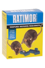 BALTIC AGRO Яд от крыс и мышей Ratimor: восковые блоки 200g