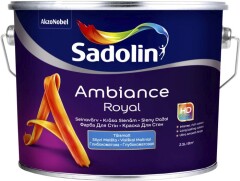 SADOLIN Sienų dažai ambiance royal, bw bazė, baltos sp., visiškai matiniai 2,5l