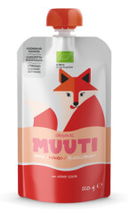 MUUTI Organic apple-mango-blackcurrant puree 110g