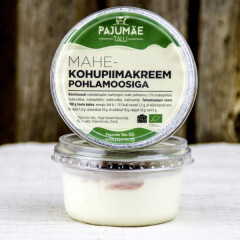 PAJUMÄE TALU Organic curd cream with lingonberry jam 170g