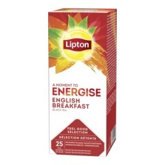 LIPTON English Breakfast tee 25x2g (fooliumis) 50g