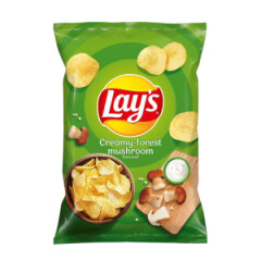 LAY'S Bulviy traškučiai (grietinės ir grybų sk.) 140g