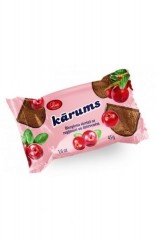 KARUMS Curd snack with rye bread and granberries 45g