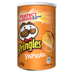 PRINGLES Traškus užkandis (paprikų skonio) 70g