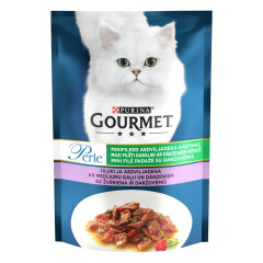 PURINA GOURMET NESTLE GOURMET PERLE MINI FIL.GA&VE.WP85 85g