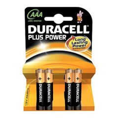 DURACELL Plus Power AAA patareid 4pcs