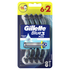 GILLETTE Ühekord.raseerijad Blue3 Cool 8pcs