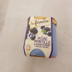 LA FERMIERE põldmarja-mustika jogurt 140g