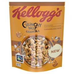 KELLOGG'S Müsli karamelliseeritud pähklitega Crunchy Nut 380g