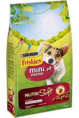 FRISKIES Nutri soft koerat.veisel 1,4kg