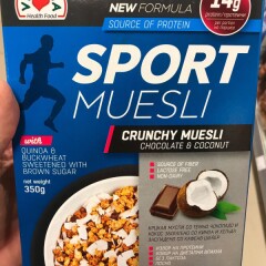 VITALIA Sport müsli shokolaadi-kookose 350g