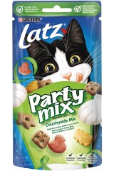 LATZ PARTY MIX COUNTRYSIDE MIX MAIUSPALAD KASSIDELE PARDI, KALKUN, 60g