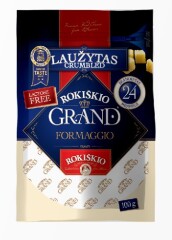ROKIŠKIO GRAND Hard Cheese.GRAND broken 100 g.24 mo. 100g