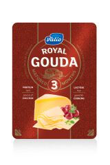 VALIO Royal Gouda Red juust, viilutatud 150g