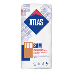 ATLAS Savaime išsilyginantis grindų mišinys ATLAS SAM 100, 5-30 mm, 25 kg 25kg