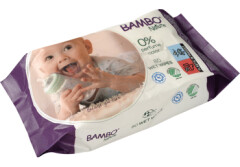BAMBO Drėgnosios kūdikių servetėlės 80vnt 80pcs