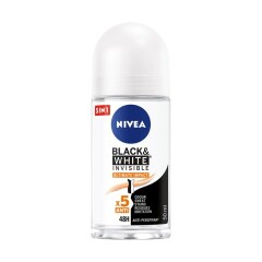 NIVEA Sieviešu dezodorants rullītis Black &White Ultimate Impact 50ml