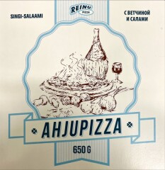 REINU KÖÖK AHJUPIZZA SINGI JA SALAAMIGA 650g