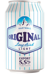 HARTWALL Original long drink light 330ml