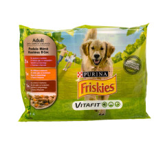 PURINA FRISKIES FRISKIES VITAFIT ADULT CO&BA.MIX WP100x4 400g