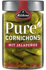 KÜHNE Kornišonid jalapenoga 327ml