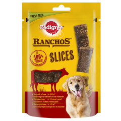 PEDIGREE PEDIGREE RANCHOS Jautienos gabalėliai šunims 60g