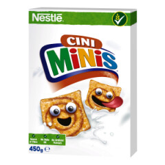 NESTLE Kviečių kvadratėliai su cinamonu "Cini Minis" 450g