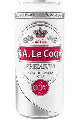 A. LE COQ Alkoholivaba õlu Premium 500ml