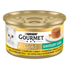 GOURMET GOLD GOURMET Gold wtih chicken and carrots, 85g 85g