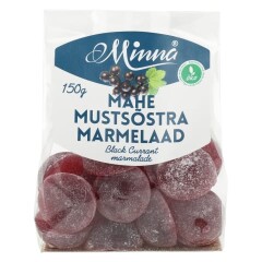 MINNA Organic marmalade black currant 150g