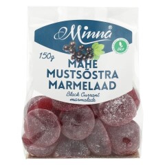 MINNA Mahe marmelaad must sõstar 150g