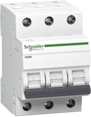 SCHNEIDER ELECTRIC M. KAITSELULITI 3P 6A C K6ON 6K ACTI 9 1pcs