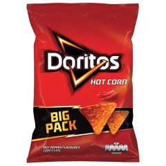 DORITOS Kukurūzų traskučiai doritos (aitriųjų paprikų sk.), 1800g 180g