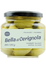 HERKKU ITAALIA BELLA DI CERIGNOLA OLIIVID, 280/160g 280g