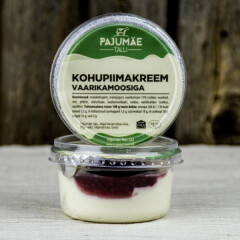 PAJUMÄE Kohupiimakreem vaarikamoosiga 170g