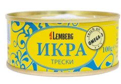 LEMBERG Mencu ikri pasterizēti 100g