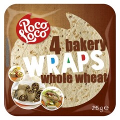 POCO LOCO Tortilla täistera 245g