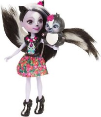 ENCHANTIMALS Enchantimals Skunk Doll & Animal 1pcs