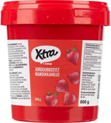 X-TRA STRAWBERRY JAM 800g