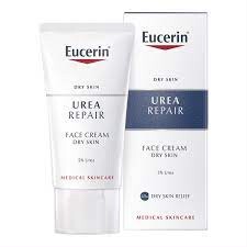 EUCERIN Eucerin UreaRepair veido kremas sausai odai su šlapalu 5% 50ml (63326) (Beiersdorf) .. 50ml