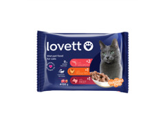 LOVETT Kons.kassisööt Mix 4x100g 400g