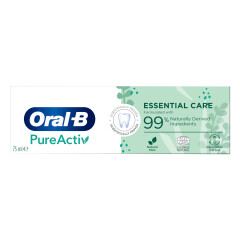 ORAL-B Dantų pasta ORAL-B PURE ACTIVE ESSENTIAL CARE 75ml