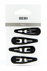 IBERO Ibero juukseklambrid 4 tk 4pcs